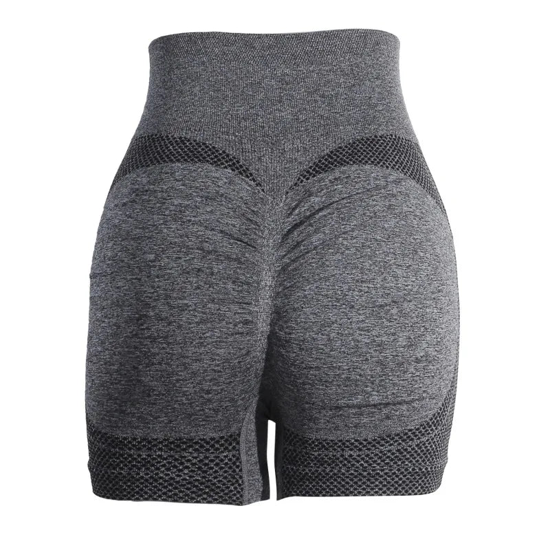 High Waist Fitness Biker Shorts