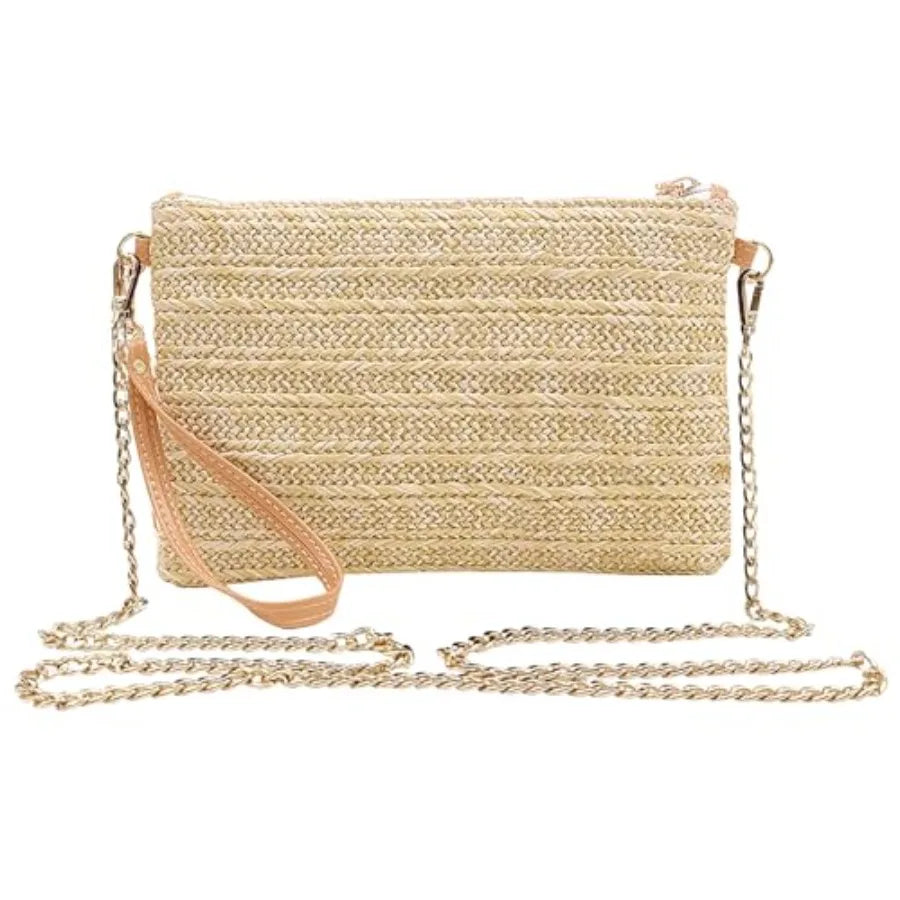 Straw Clutch Purses