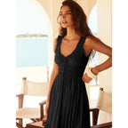 Seaside Casual Strap Dress