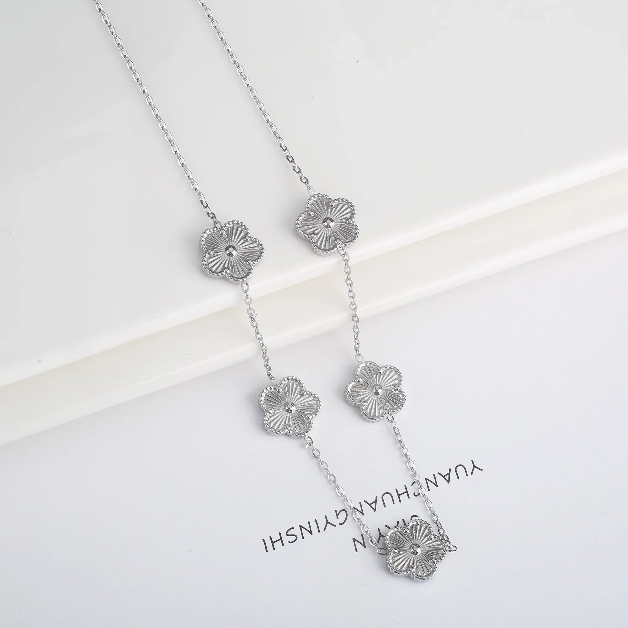 Stainless Steel Five Leaf Flower Petal