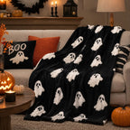 Halloween Ghost Throw Blanket