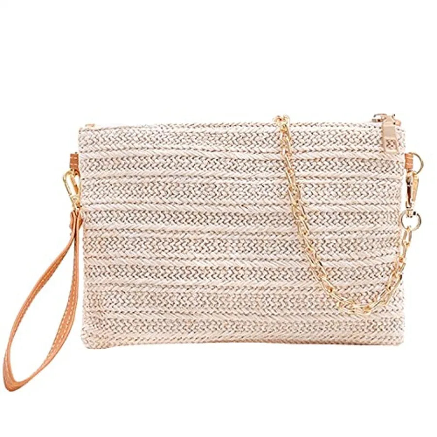 Straw Clutch Purses
