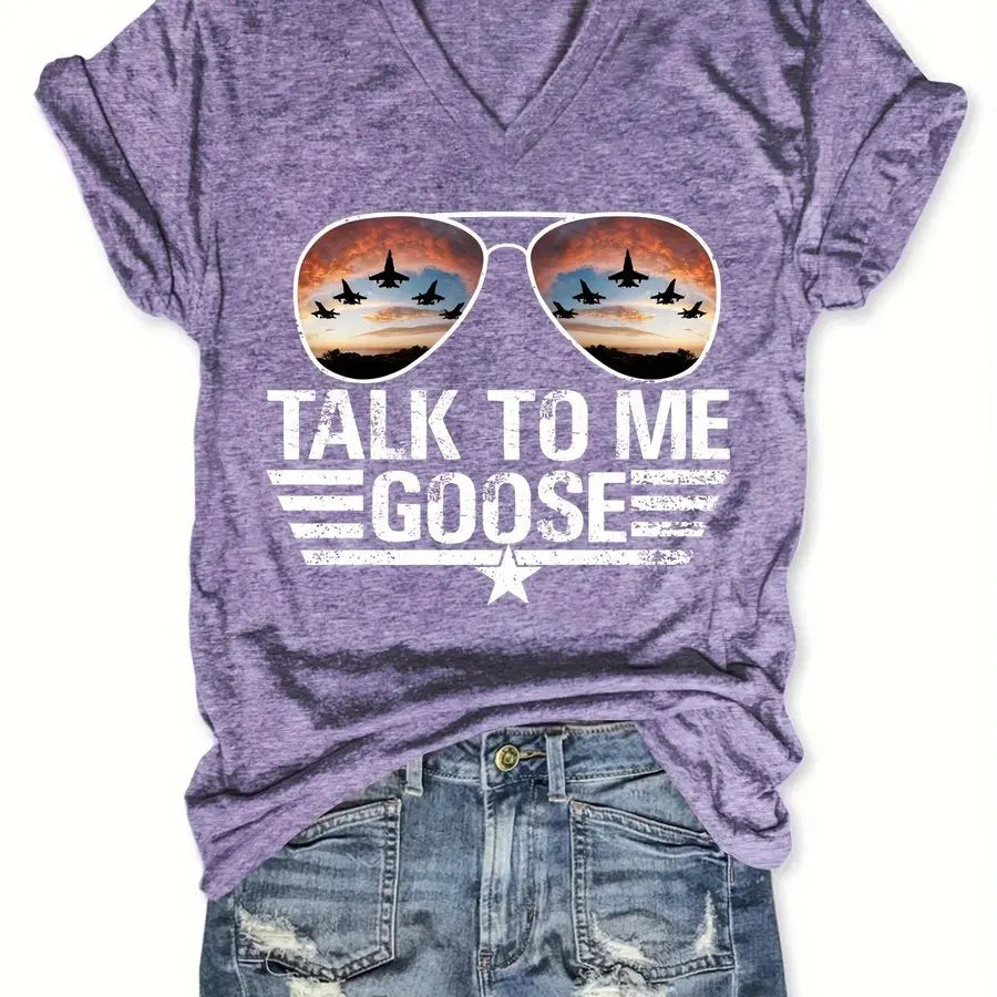 Talk To Me Goose T-shirt