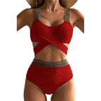 Bikini split tight swimsuit
