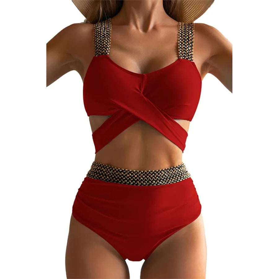 Bikini split tight swimsuit