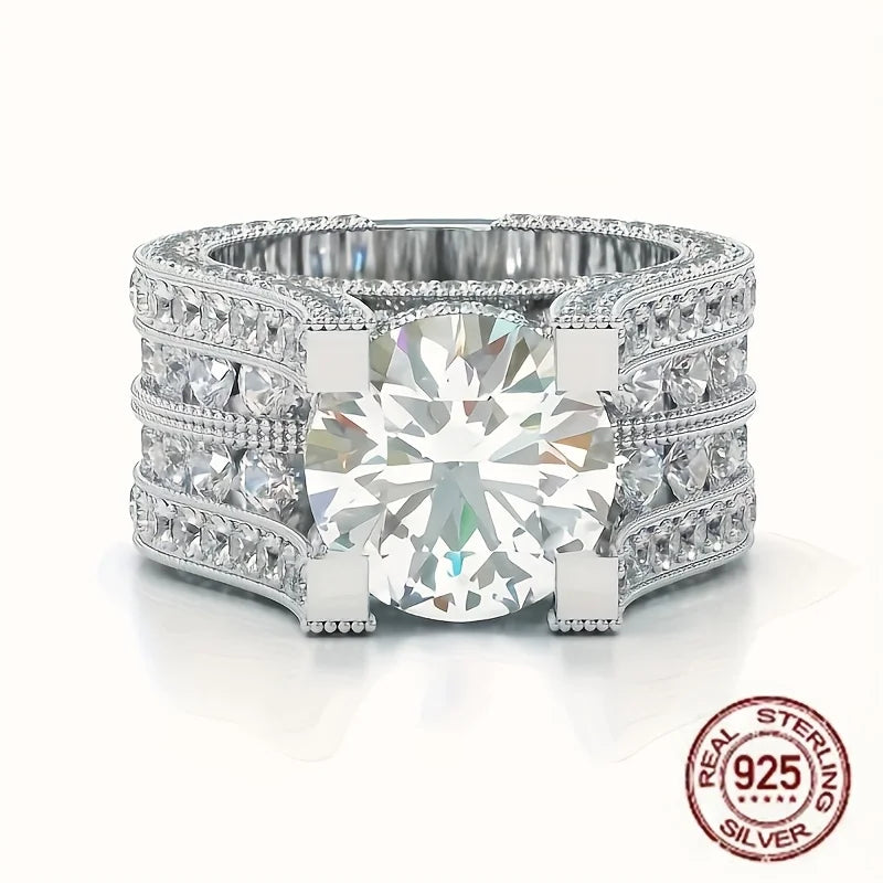 3ct Round Cut Lab Grown Diamond