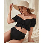 Pregnant Women's Loose Belly Cover Swimsuit