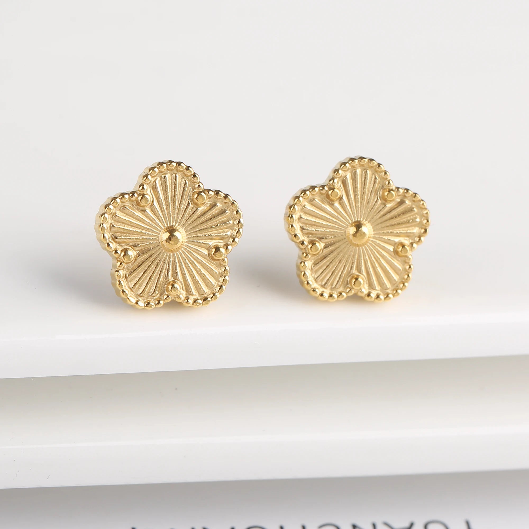 Stainless Steel Five Leaf Flower Petal
