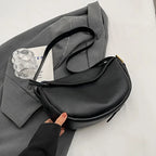 Vintage Soft Leather Dumpling Bag
