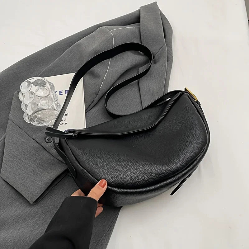 Vintage Soft Leather Dumpling Bag