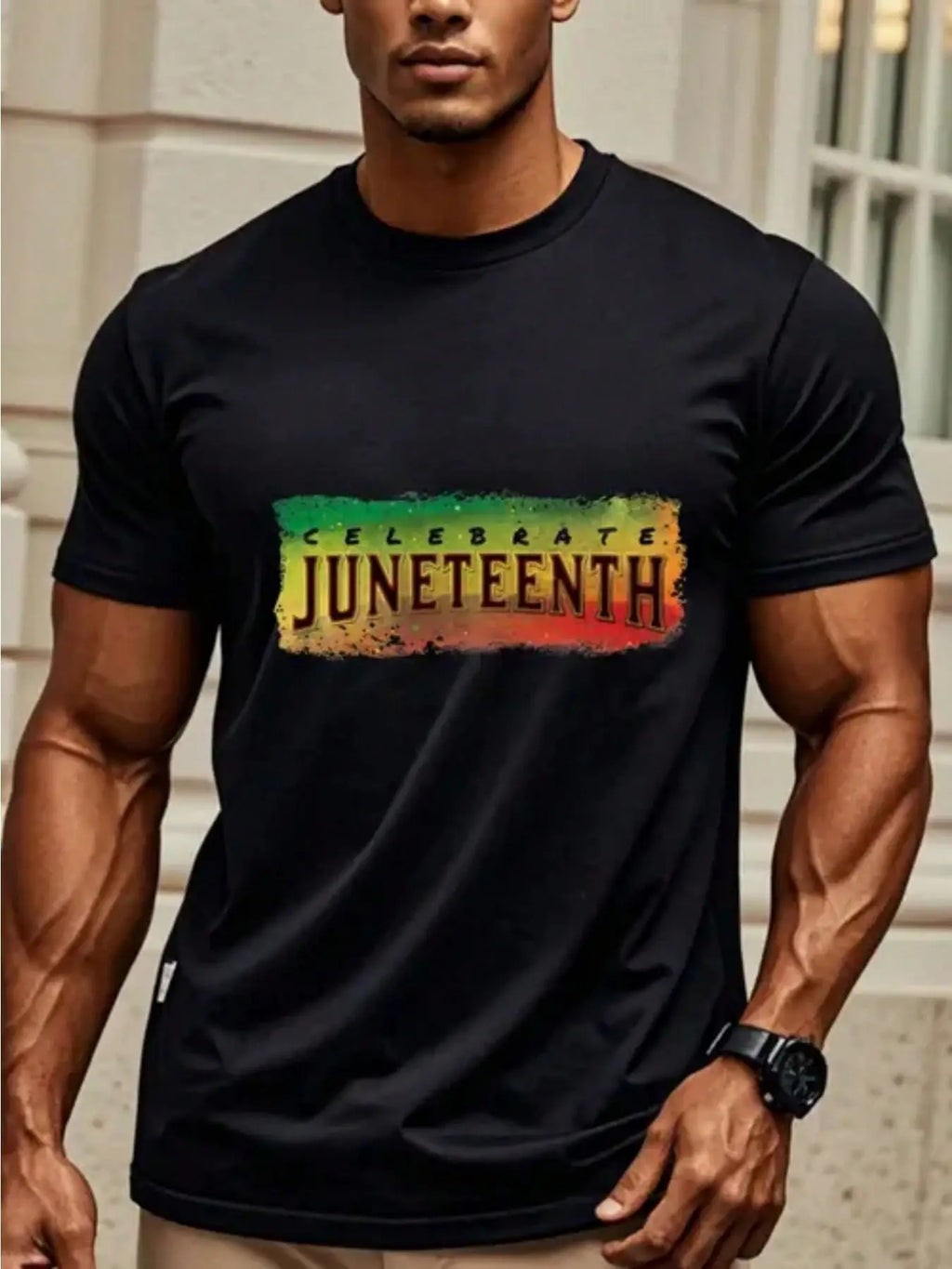 Retro High Street Short-sleeved T-shirt