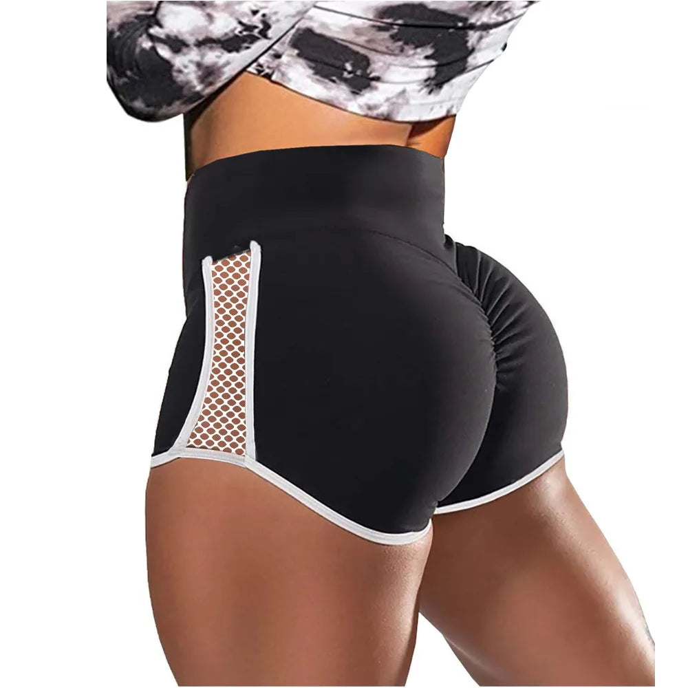 High Waist Sport Shorts Quick-Drying
