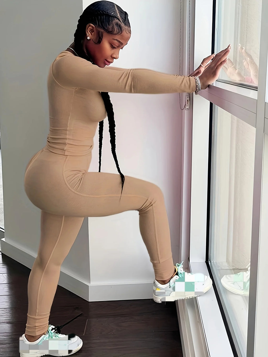 Long sleeves  and Leggings Set