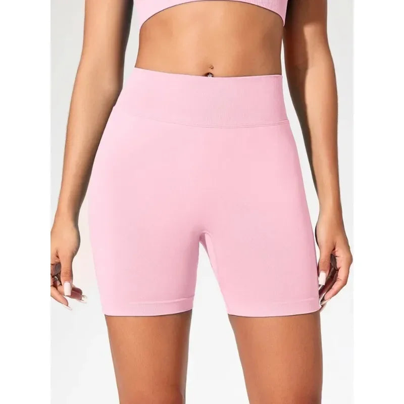 High Waisted Yoga Shorts