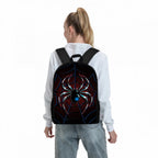 Spider Pattern Three Piece Set Backpack