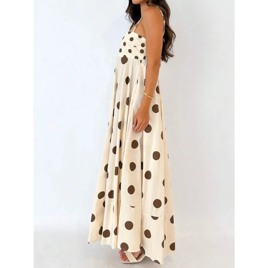 Maxi Dress Spaghetti Strap Dress