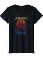 Journey San Fran 73 Black T-Shirt