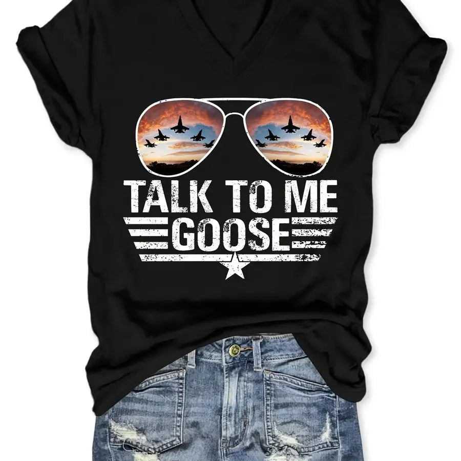 Talk To Me Goose T-shirt
