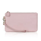 Genuine Leather Wristlet Clutch