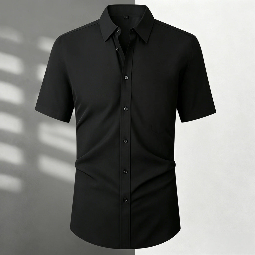 Short Sleeve Shirts Slim Fit