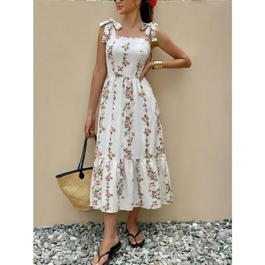 Long Off-Shoulder Backless Dress