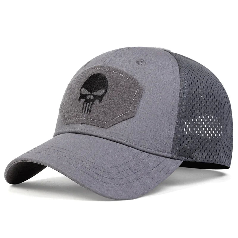 Unisex Skull Breathable Baseball Caps