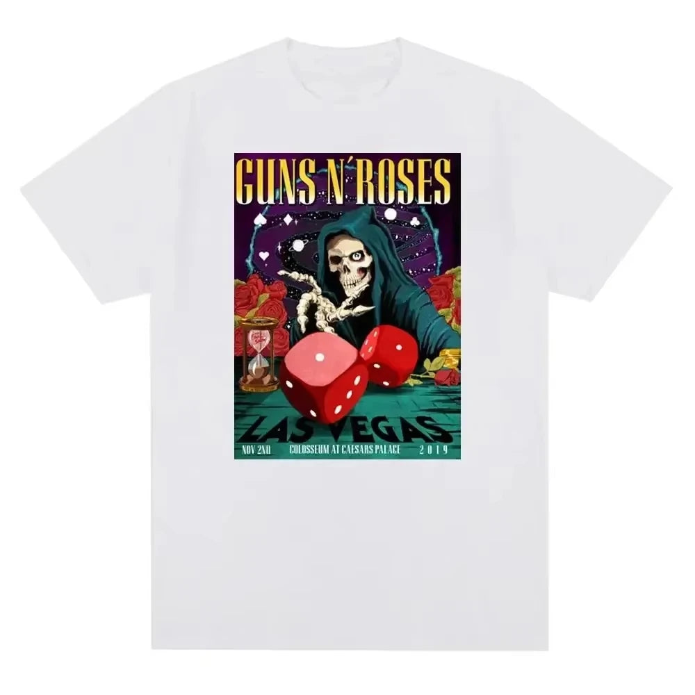 Guns N Roses Graphic Print T Shirt