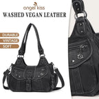 Angel Kiss Hobo Bags Vegan Leather