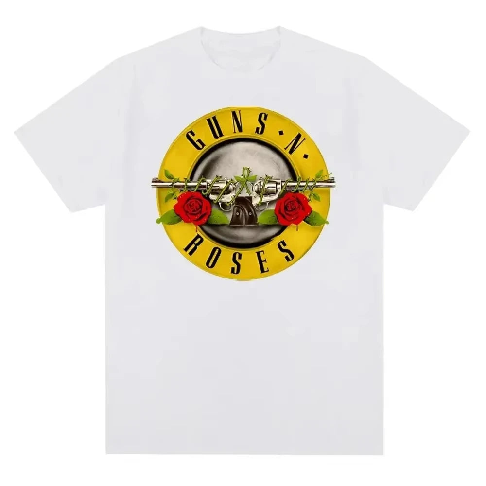 Guns N Roses Graphic Print T Shirt