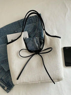Bow Decor Shoulder Bag