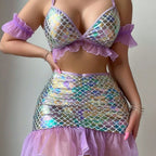 Mermaid Tail Beach Bikini Suit