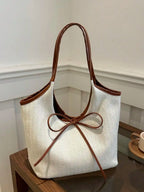 Bow Decor Shoulder Bag