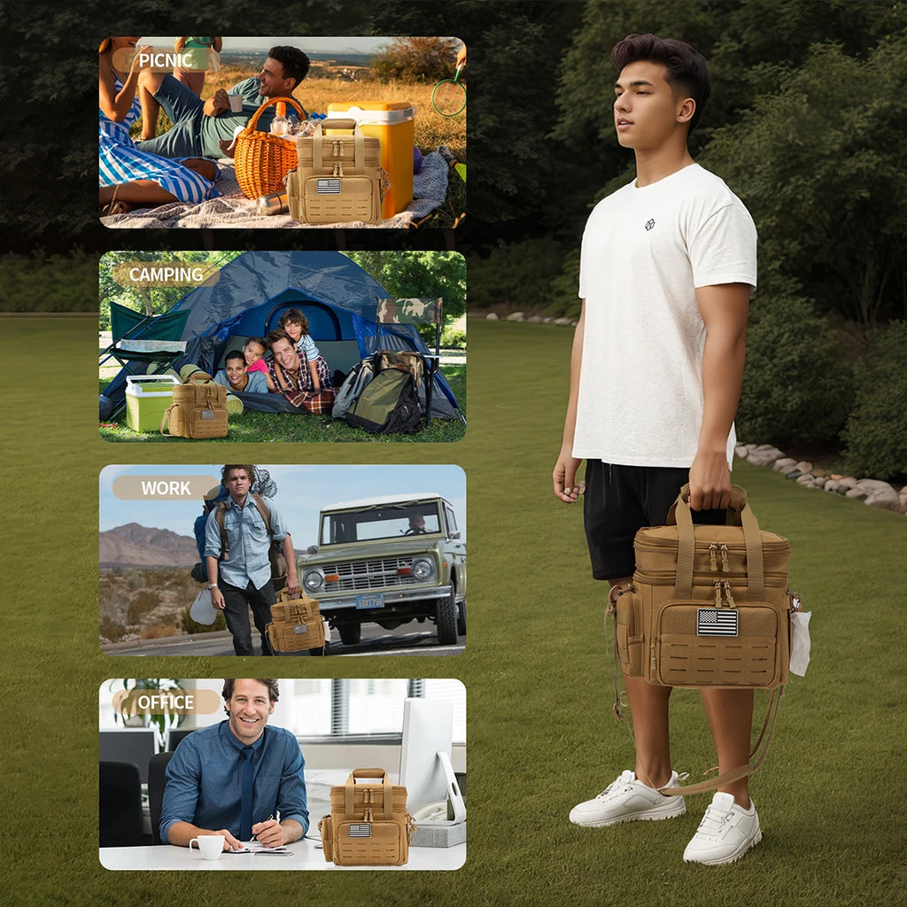Tactical Lunch Box Expandable 18L Insulated
