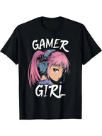 Gamer Girl Graphic T-Shirt