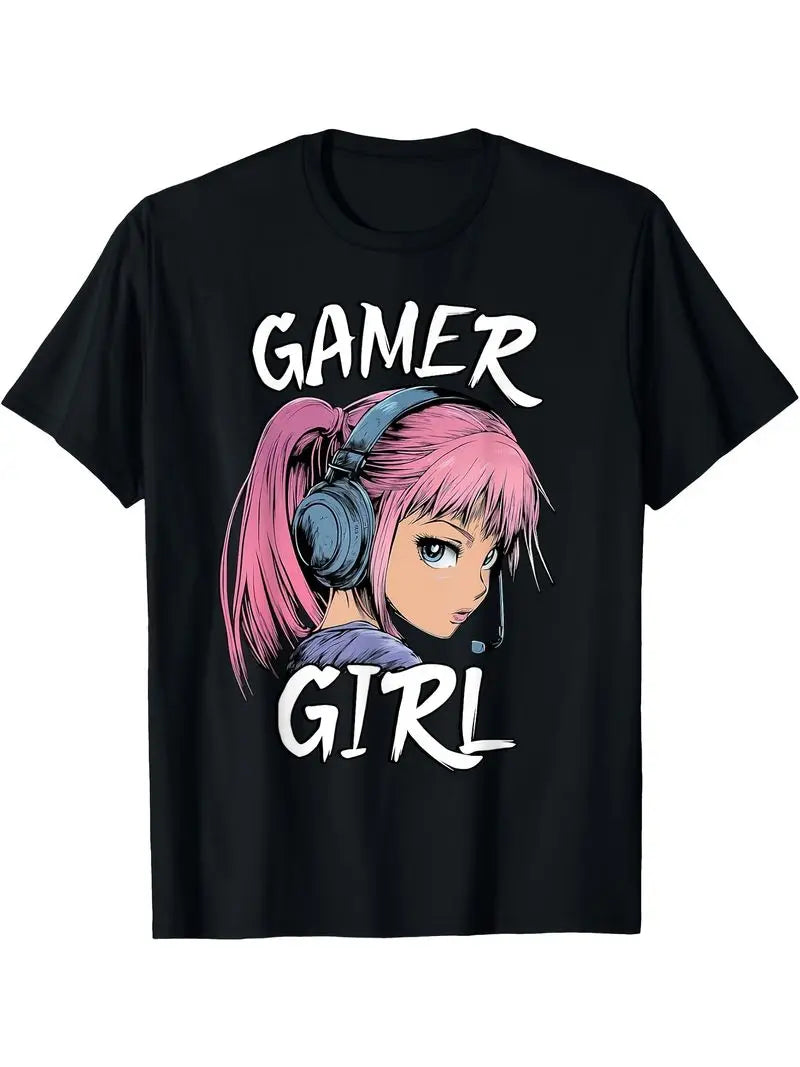 Gamer Girl Graphic T-Shirt