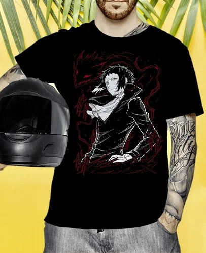 Bungou Stray Dogs Japanese Black Shirt