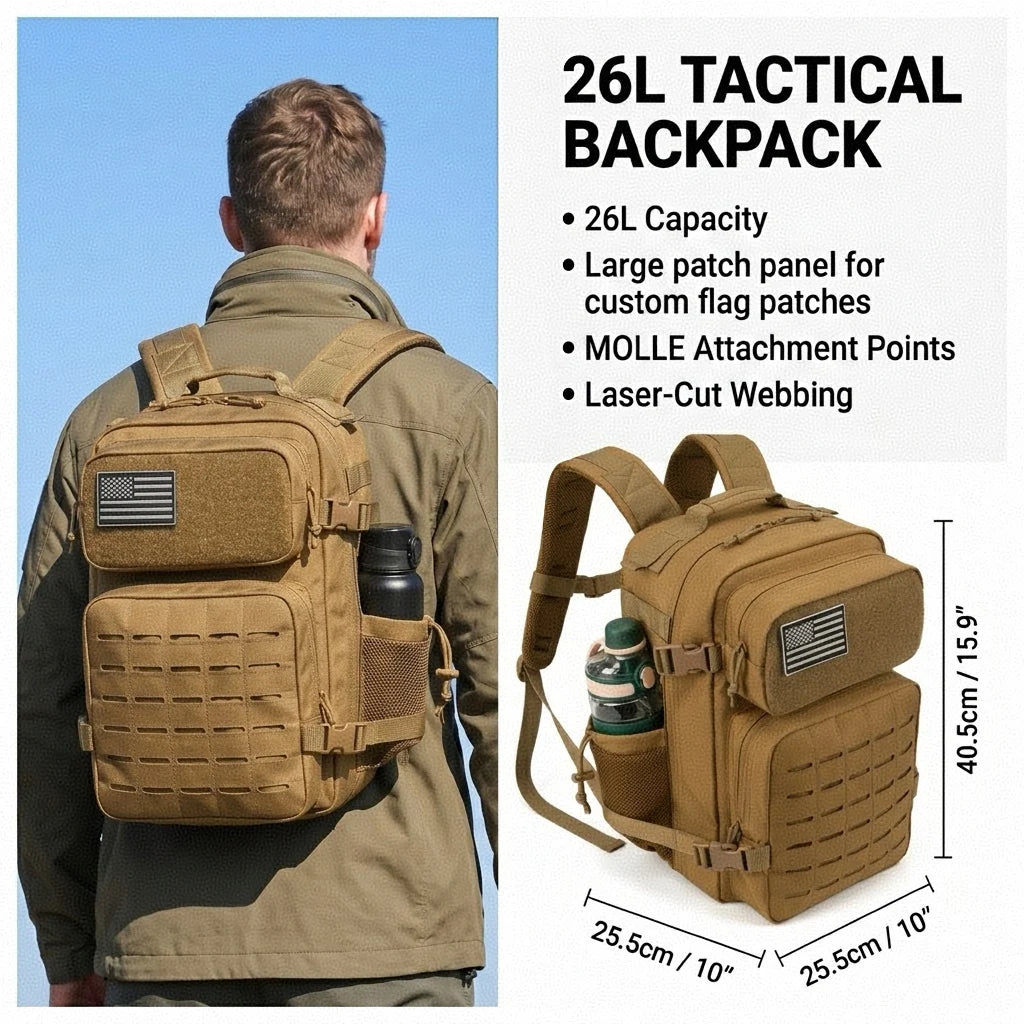 26L Tactical Backpack
