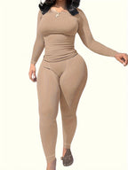 Long sleeves  and Leggings Set