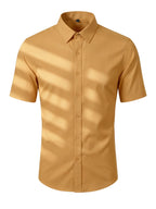Short Sleeve Shirts Slim Fit