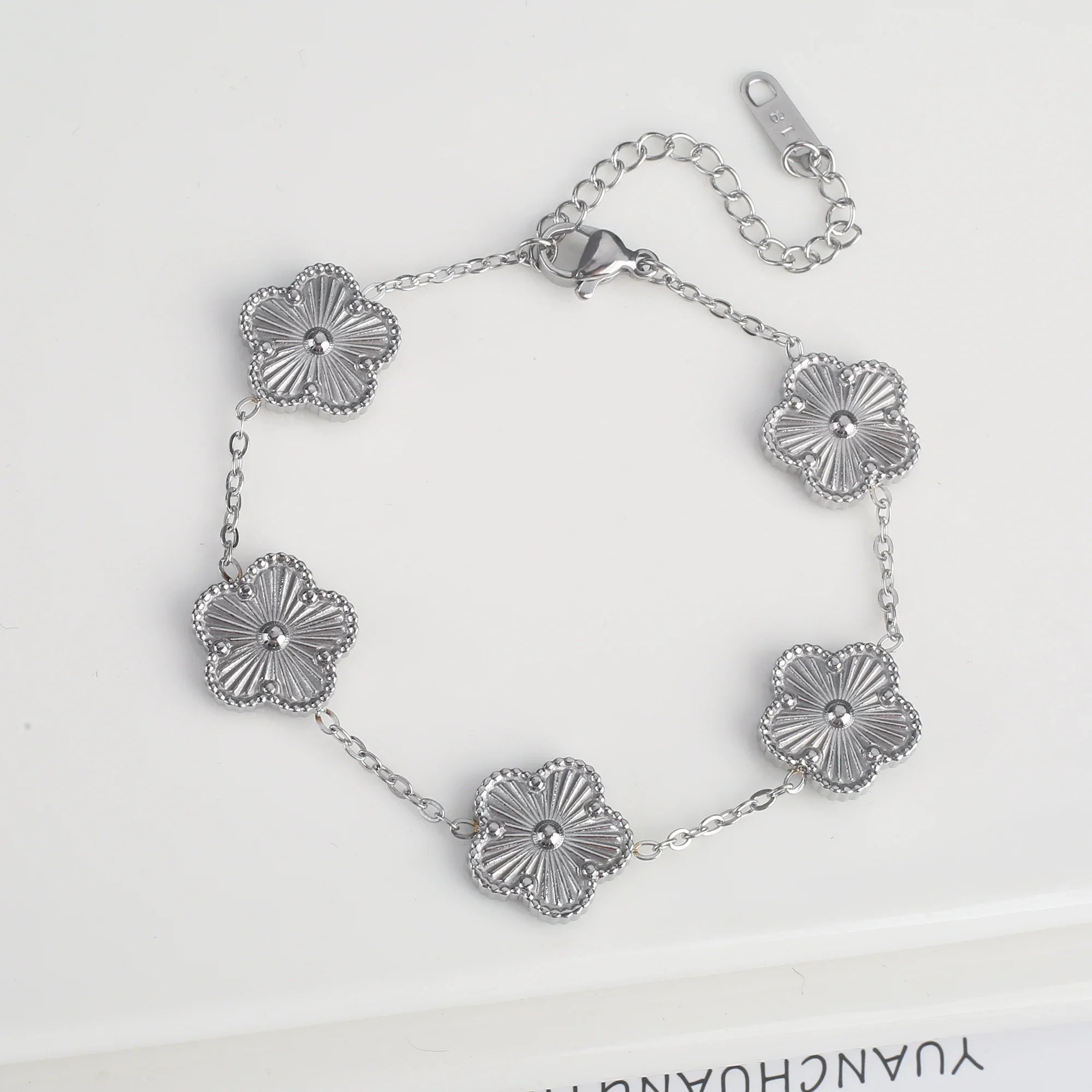 Stainless Steel Five Leaf Flower Petal