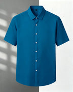 Short Sleeve Shirts Slim Fit