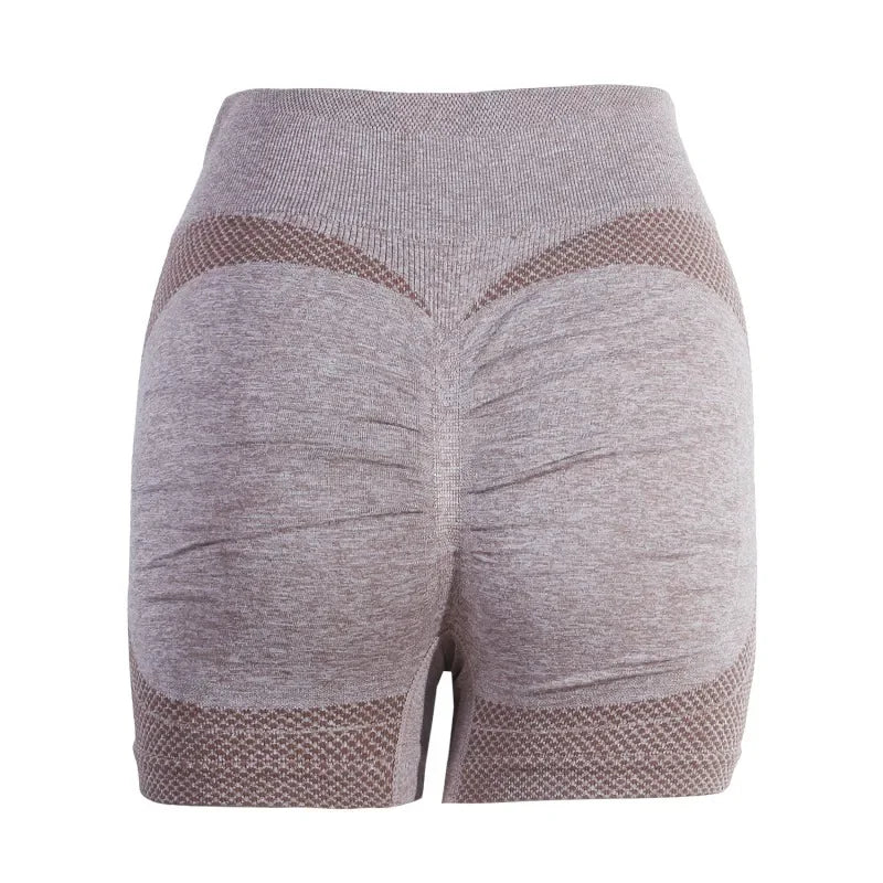 High Waist Fitness Biker Shorts