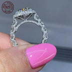 925 Silver Halo Ring