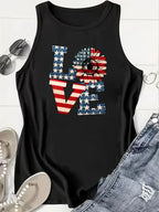 Independence Day Women's Plus Size top,