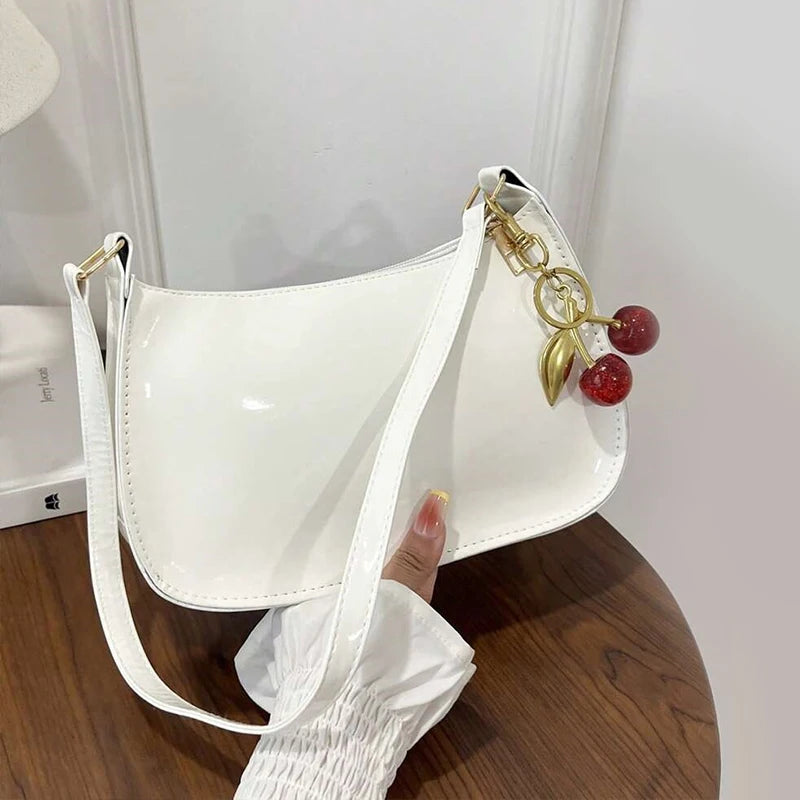 Cherry Pendant Shoulder Bag