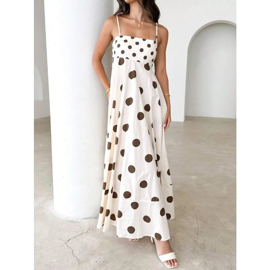 Maxi Dress Spaghetti Strap Dress