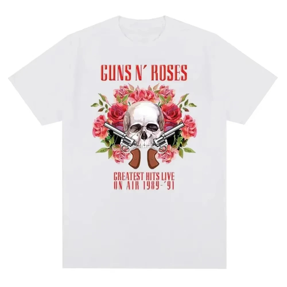 Guns N Roses Graphic Print T Shirt