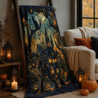 Halloween Decor Blanket: Cozy Fall Throw