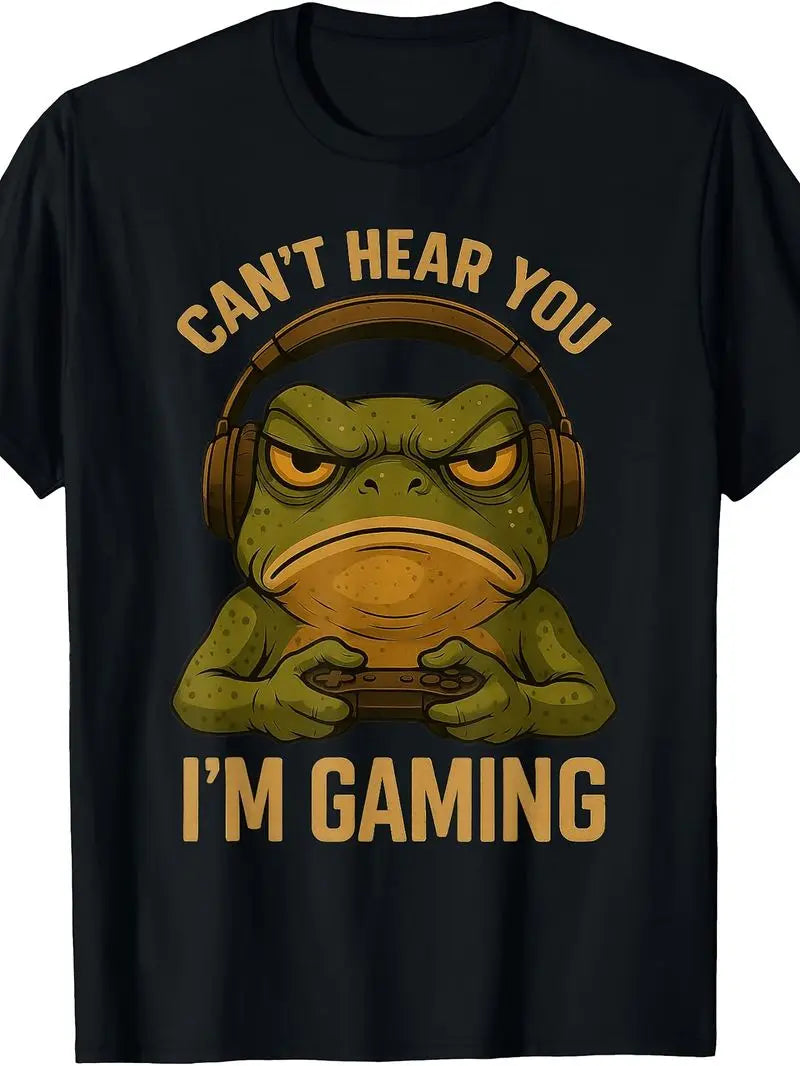 Gamer Frog Graphic Tee