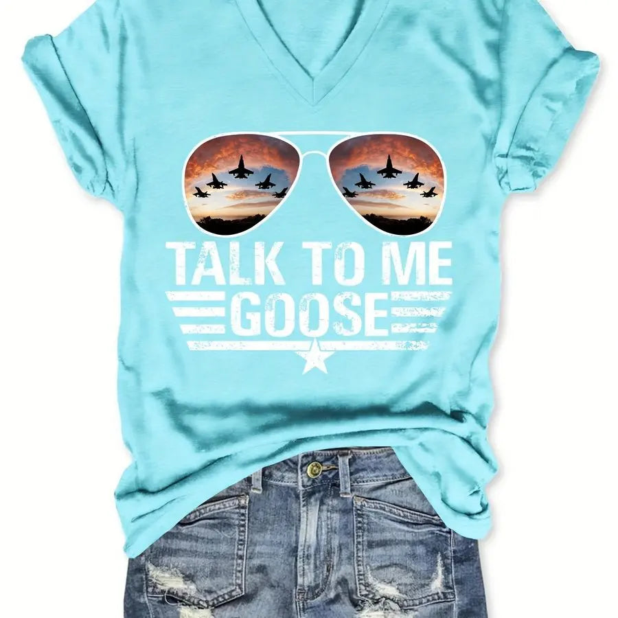 Talk To Me Goose T-shirt